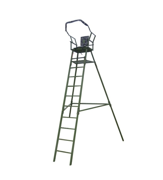 Freistehende Ansitzleiter, Stahl - Ansitzleiter , Mobile Ansitzleiter , Ansitzbock